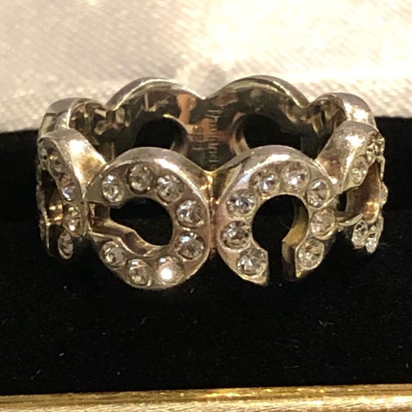 COACH Signature C Ring Sterling Silver SZ 6
